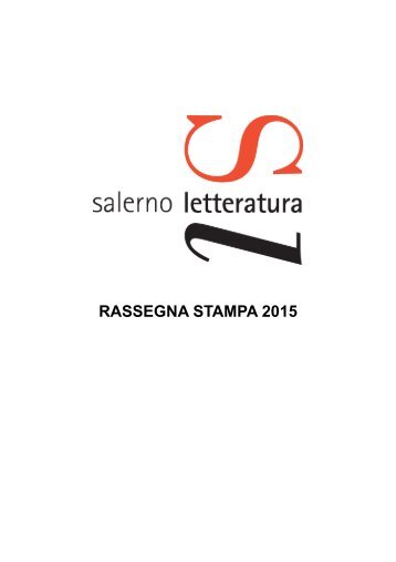 RASSEGNA STAMPA 2015