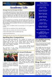 Academy Life Summer Term Newsletter - issue 9 - Drapers' Academy