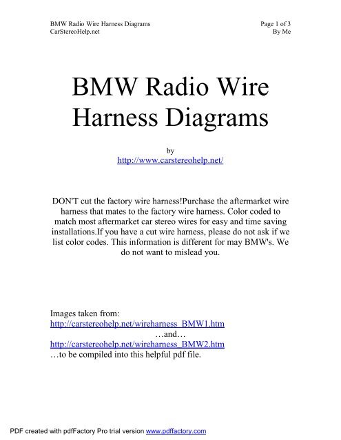 Car Stereo Wiring Harness Diagram from img.yumpu.com