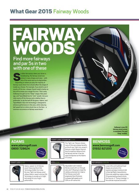 FAIRWAY WOODS