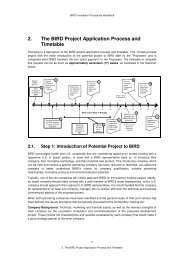 2. The BIRD Project Application Process and ... - BIRD Foundation