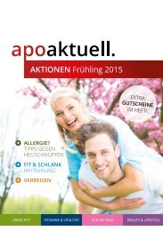 AKTIONEN Frühling 2015