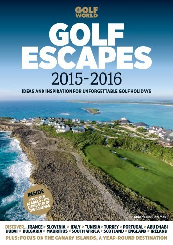 GOLF ESCAPES