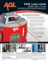 EAGL Laser Levels - AGL Lasers