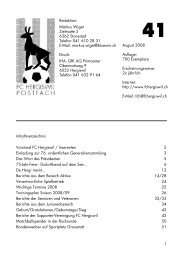 Der Team- Sport-Spezialist! - FC Hergiswil