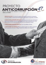 Boletín: Proyecto Anticorrupción Nº 47 - Marzo 2015