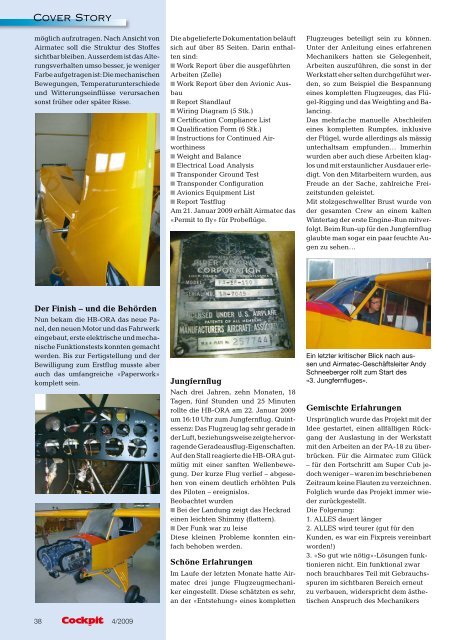 pdf Download April 2009 - Cockpit