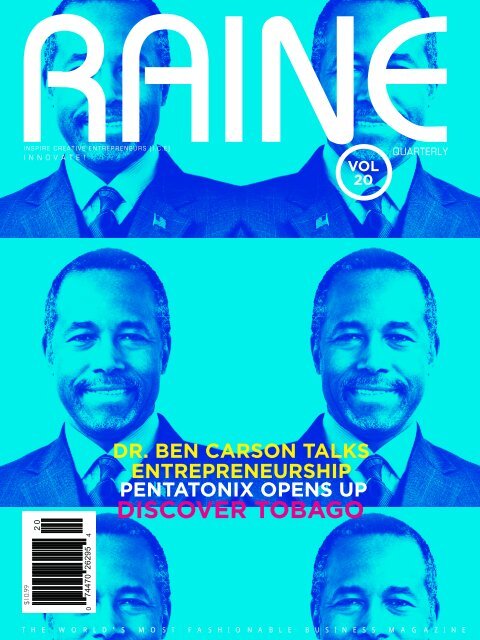 RAINE MAGAZINE Volume 20 | Innovate