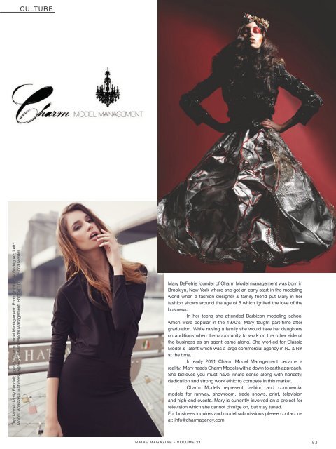 RAINE MAGAZINE Volume 21 | Fashion & Style