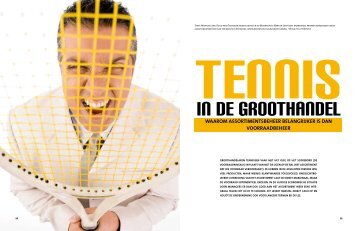 Tennis in de groothandel