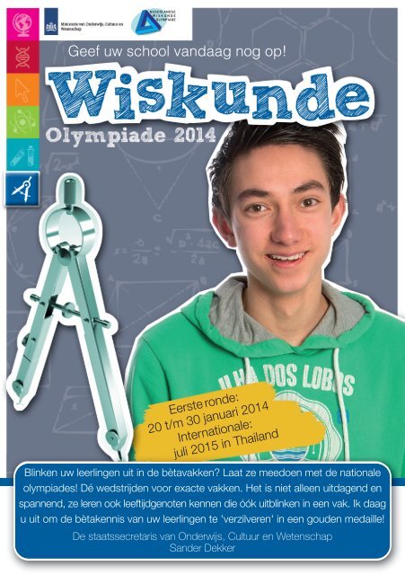 brochure - Nederlandse Wiskunde Olympiade