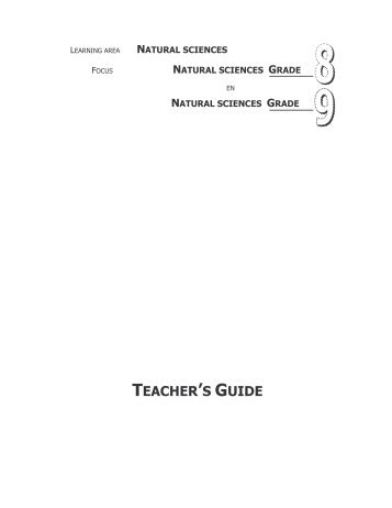 Teacher's Guide - Maths Excellence