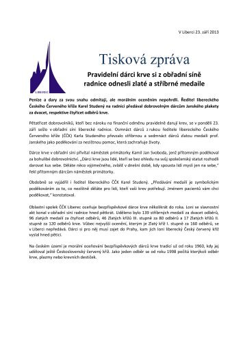 TZ - Ocenění dárců krve.pdf - Statutární město Liberec
