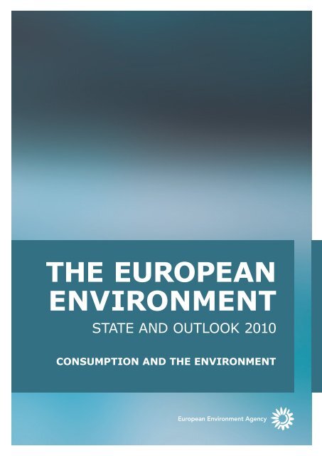 Consumption and the environment (SOER2010) - European ...