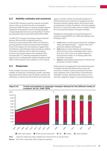 Consumption and the environment (SOER2010) - European ...