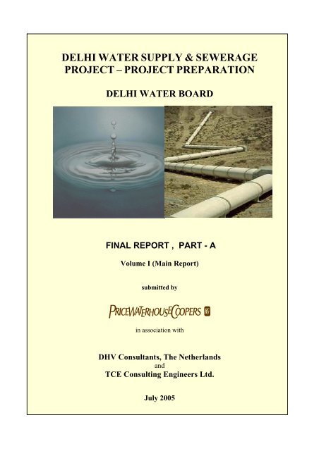 Report (Vol.-I) - Delhi Jal Board