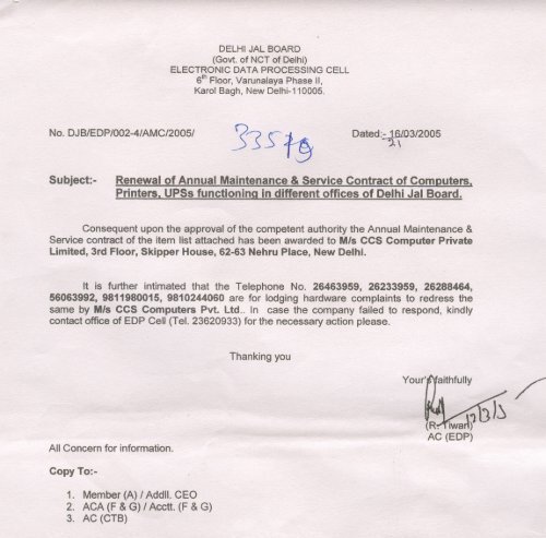 S S Ta Delhi Jal Board S S Ta Delhi Jal Board