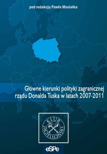 GÅÃ³wne kierunki polityki zagranicznej rzÄdu Donalda Tuska w latach ...