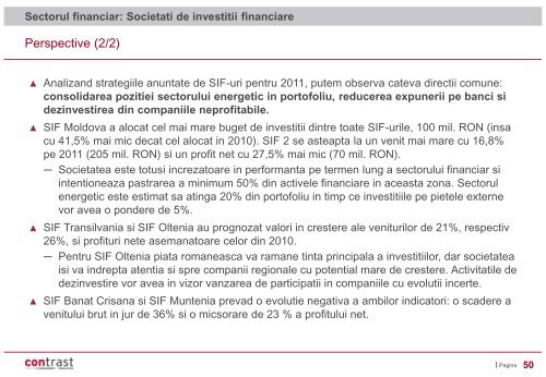 Analiza performantei strategice 2010 Capacitatea si ... - Bancherul