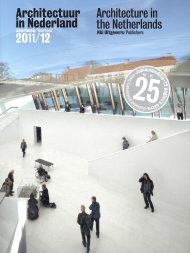 Jaarboek Architectuur in Nederland #4, 2011-12 De ... - atelier PRO