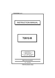 T2612-B - Dynamic Electronics, Inc.