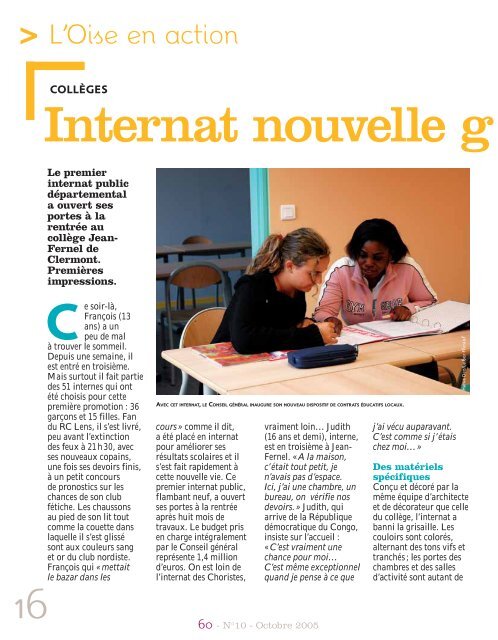 lire ce numéro - Conseil général de l'Oise