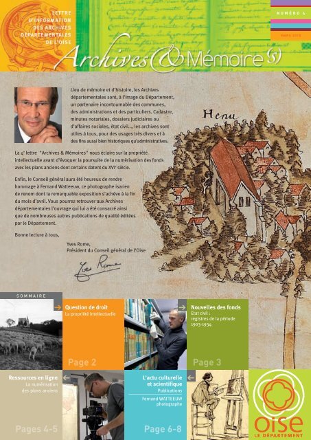 journal archives 4.qxd - Conseil général de l'Oise
