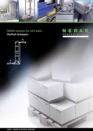 NERAK systems for unit loads Vertical conveyors - NERAK GmbH ...