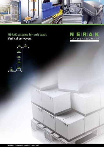NERAK systems for unit loads Vertical conveyors - NERAK GmbH ...
