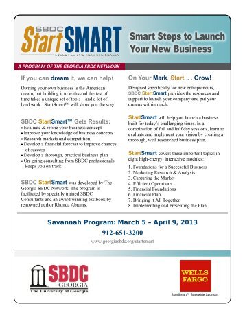 Savannah - Georgia Small Business Development Center
