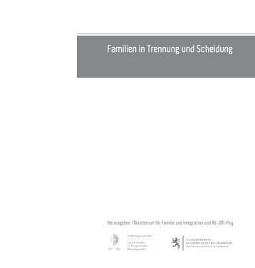 Familien in Trennung und Scheidung - MinistÃ¨re de la Famille et de l ...