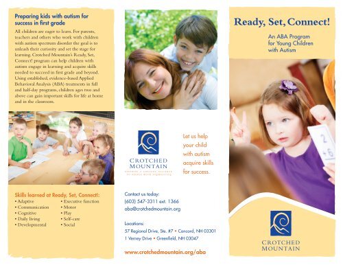 Ready, Set, Connect! - Crotched Mountain Rehabilitation Center