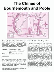 The Chines of Bournemouth and Poole