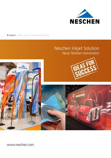 Flyer Neue Textilien-Generation - Neschen