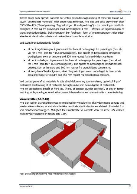 Vejledning til tekniske forskrifter for gasser (pdf) - Beredskabsstyrelsen