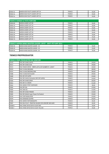 GUIDELINE COMBOS