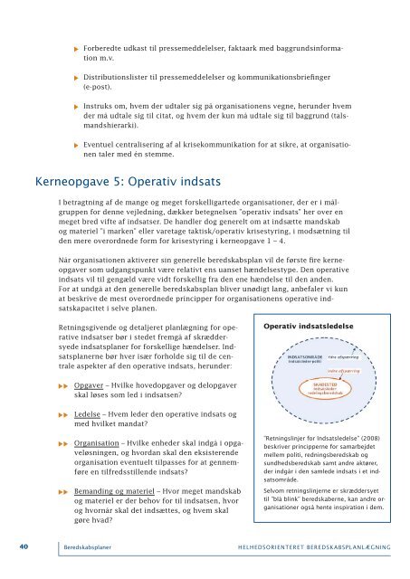 Helhedsorienteret beredskabsplanlÃ¦gning - Beredskabsstyrelsen