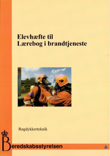 ElevhÃ¦fte til LÃ¦rebog i brandtjeneste - Beredskabsstyrelsen