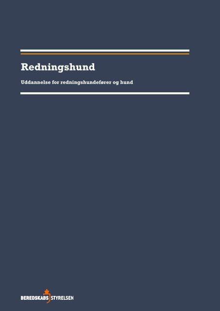 Uddannelse Redningshund (modulopbygget - 2012) (pdf)