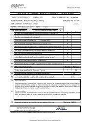 Evacuation Drill Report