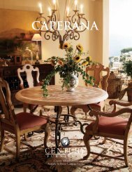 Country Italian Furniture Available In Eleven ... - Century Furniture
