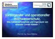 10 Jahre Akademie - Akademie Hochwasser