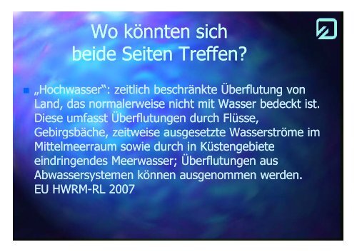 10 Jahre Akademie - Akademie Hochwasser