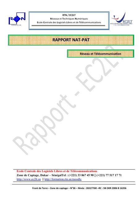 RAPPORT NAT-PAT - EC2LT