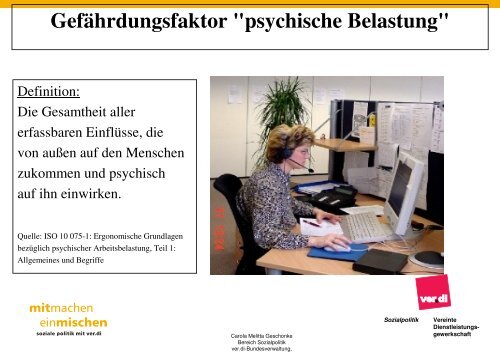 Leistungsverdichtung und Stress in der Arbeitswelt - Gute Arbeit ...