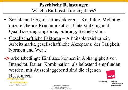 Leistungsverdichtung und Stress in der Arbeitswelt - Gute Arbeit ...