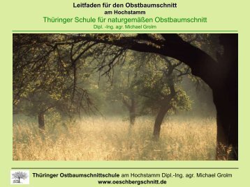 Vortrag Hr. Grolm - Obstnatur