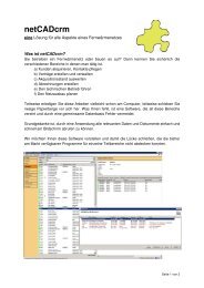 netCADcrm - netCADservice GmbH