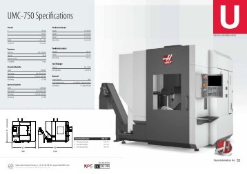 Haas UMC-750 brochure