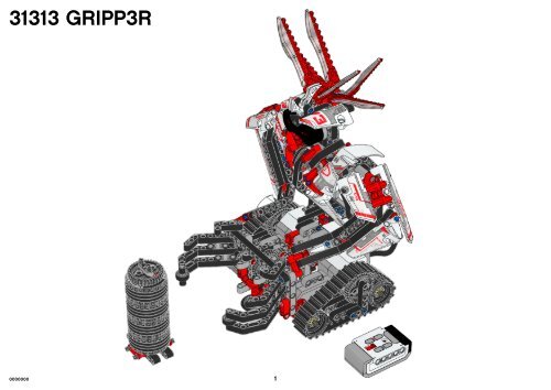 Lego LEGO&reg; MINDSTORMS&reg; EV3 31313 - Lego&reg; Mindstorms&reg; Ev3 31313 Gripp3r - 3